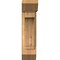 Ekena Millwork Imperial Slat Smooth Bracket w/ Offset Brace, Western Red Cedar, 5 1/2"W x 14"D x 22"H BKT0604X14X22IMP06SWR - alternate 3